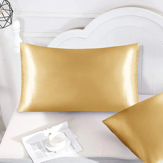 Elegant Satin Beauty Sleep Pillowcases