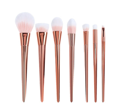 Elegant 7-Piece Diamond Brush Kit
