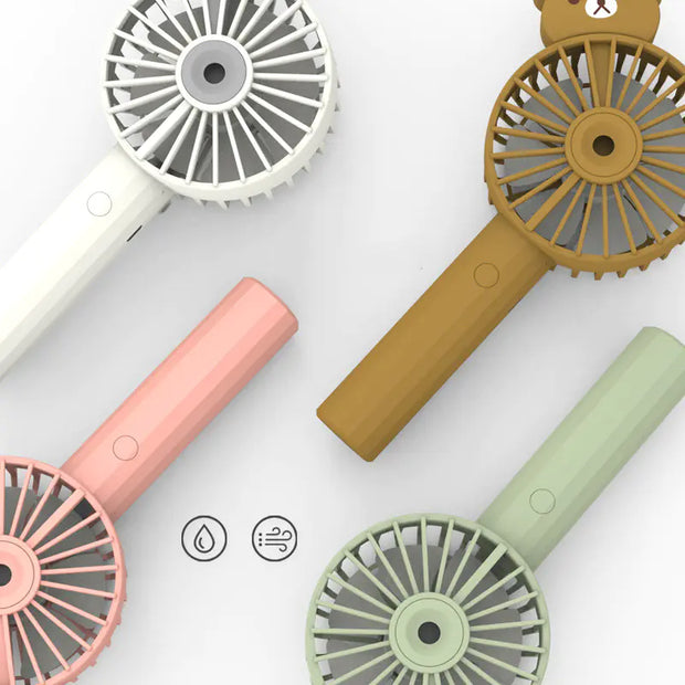 Compact Mist-Cooling USB Fan