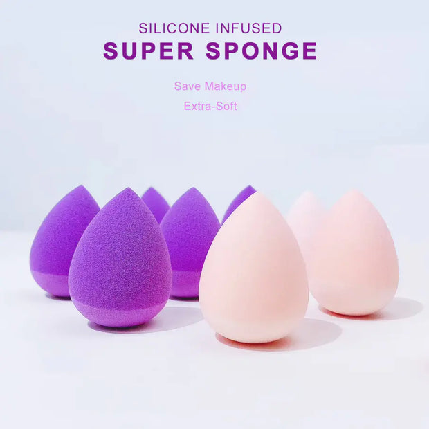 Silicone Infused Super Beauty Makeup Sponge Blender