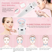 Facial Cleansing Brush and Beauty Device