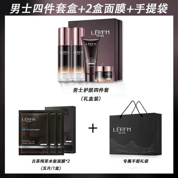 Lunifang Men's Skincare Set for Hydration and Oil Control