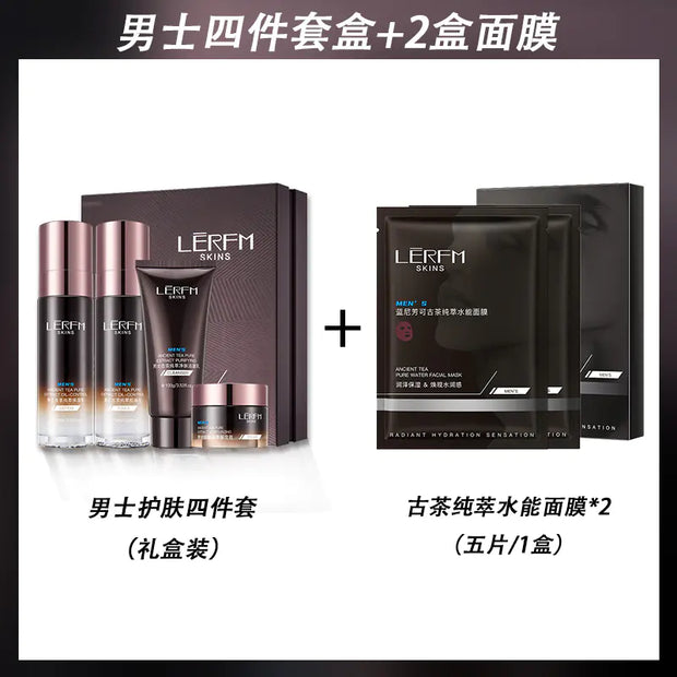 Lunifang Men's Skincare Set for Hydration and Oil Control