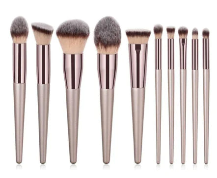 Champagne Gold Elegance Brush Set