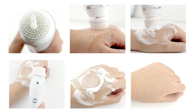 Facial Cleansing Brush and Beauty Device