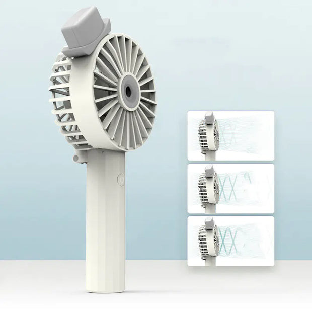Compact Mist-Cooling USB Fan